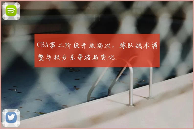 CBA第二阶段开放场次，球队战术调整与积分竞争格局变化